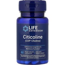 Life Nutrition Lıfe Extensıon, Citicoline (Cdp-Choline), 60 Vegetarian Capsules.