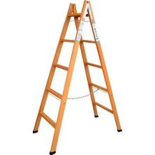 Caftra Buse Ahşap Merdiven 5 Basamaklı A Tipi 170 cm