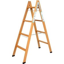 Caftra Buse Ahşap Merdiven 4 Basamaklı A Tipi 140 cm