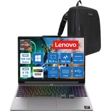 Lenovo Loq 15AHP11 Amd Ryzen 7 250 128GB Ddr5 8tb SSD 8gb RTX5050 15.3" Wuxga IPS 165Hz Windows 11 Home Oyun Bilgisayarı 883TN0097TRWH45