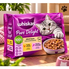 Whiskas Pure Deliğht Dilimli Seçim