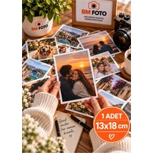 Bm Foto 13X18 cm Fotoğraf Baskısı | 1 Adet Yüksek Kalite Foto Baskı