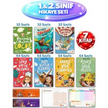 Timaş Çocuk Mert Arık Kitaplığı Dünyayı Okuyan Çocuk Hapı Yuttuk Eczanesi Naneyi Yedik Lokantası Şifayı Kaptık Hastanesi Set 7 Kitap