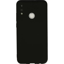 P Smart 2019 Kılıf Nano Içi Kadife Silikon - Siyah