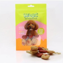 Wooc Super Premium Pet Treats Wooc Tavuklu ve Ördekli Beyti Sarma Köpek Ödülü 75 gr