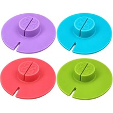 Omrs Store Sunup SN-38903 105MM Silikon Çay Poşeti Tutucu Bardak Kapağı