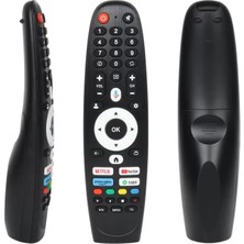 Omrs Store Next Youtube-Tabii-Netflix-Prime Video Tuşlu Ses Komutlu Akıllı Android Smart LED LCD Tv Kumanda
