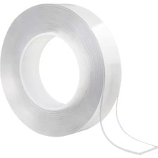 Omrs Store Sunup SN-24358 20MM 3 Metre Çift Taraflı Nano Teknoloji Süper Yapıştırıcı Şeffaf Bant