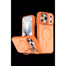 iPhone 17 Pro Max Flexa Magsafe Kapak - Turuncu
