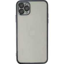iPhone 11 Pro Kılıf Razer Lensli Silikon - Siyah