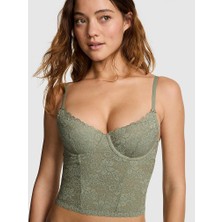 Victoria's Secret Pınk Wink Lightly Lined Round Neck Bustier