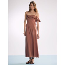 Victoria's Secret Atelier Victoria's Secret x Altuzarra Draped Chiffon Maxi Dress