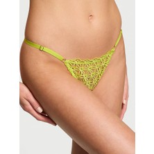 Victoria's Secret Geo Daisy Lace Adjustable V-String Panty