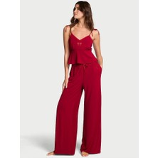 Victoria's Secret Modal Tank Top And Wide-Leg Pajama Set