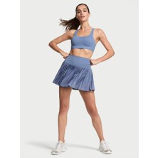 Victoria's Secret Vsx Elevate Mesh-Detail Tennis Skirt