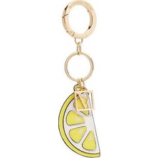 Victoria's Secret Lemon Print Keychain