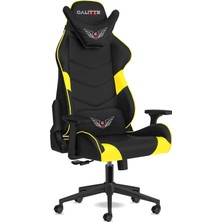 Tr Samurai Ss Oyuncu Koltuğu Premium Pu Deri Gaming Koltuk (Deri, Sarı)