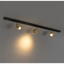 Tr Üçlü Ray Spot Eskitme Başlıklı LED Spot Küre LED Gün Işığı LED Ampul Fiyata Dahilidi