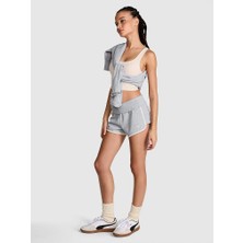 Victoria's Secret Ivy Terry Fold-Over Waist Shorts