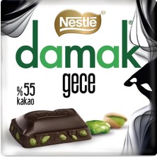 Tr Nestlé Damak Gece Antep Fıstıklı Bitter Çikolata, 60 G