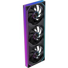 Next Gaming NG-360 Pro Argb Pwm 4 Yön Aynalı Forward (Düz)  Yüksek Performans Kasa Fanı Siyah