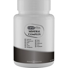 Tr Mineral Complex 30 Tablet 11 Mineral (Kalsiyum, Magnezyum, Demir, Bor, Çinko, Manganez, Bakır,