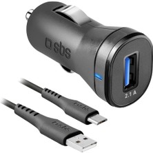 Tr TECRKITMIC21AFAST Mini Araç Içi Çakmaklığa Takılan USB Qc 3.0 Sertifikalı + Type-C Şarj