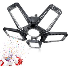 Tr LED Garaj Işığı - 160W 16000LM 6500K LED Garaj Tavan Işıkları, Vidalı Mağaza Aydınlatma