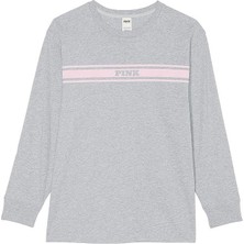 Victoria's Secret Campus Cotton Long-Sleeve T-Shirt
