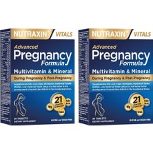 Tr Pregnancy Formula | Hamilelik ve Emzirme Dönemine Özel Multivitamin | 21 Vitamin ve Mineral | 3