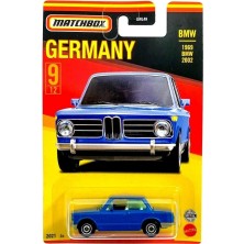 Matchbox 1969 Bmw 2002 - Blue - Germany - 2021 - GWL50 - 1/64