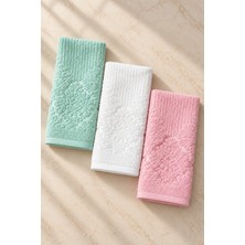 Gonca Renkli Mutfak Havlusu 30X50 cm 3’lü Set %100 Pamuk