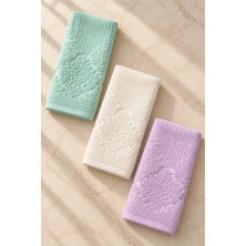 Gonca Renkli Mutfak Havlusu 30X50 cm 3’lü Set %100 Pamuk