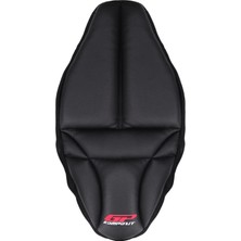 Gp Kompozit Tvs Ntorq 125 2020-2024 Uyumlu Fileli Motosiklet Konfor Sele Kılıfı Siyah