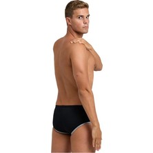 Arena One Swim Briefs Big Logo Erkek Siyah Yüzücü Mayo 005914550
