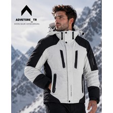advstore.tr Erkek Termal Kar Mont -30C Kadar Koruma Sağlar Su Geçirmez