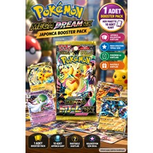 Toyfest Pokémon Kart Mega Dream Ex Japonca Booster Pack 10 Kart Koleksiyon Paketi 1 Adet
