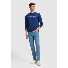 U.S. Polo Assn. Erkek Açık Mavi Slim Fit Jean Pantolon 50325212-DN0003