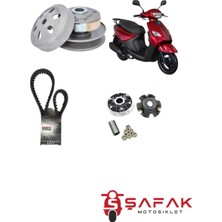Şafak Motosiklet Apec Ps3 50 cc Ön Arka Varyatör Kayış Set
