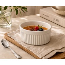 Tr Bonna Optiva Rölyefli Porselen Güveç Kabı, 500 Cc, 14 cm