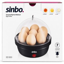 Tr Sinbo Seb 5803 Yumurta Pişirme Makinesi, 7 Yumurta Kapasiteli