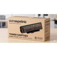 Tr Lazer Yazıcı Toneri Pantum Uyumlu PA-210 Siyah Muadil Çipli Kartuş - P2500 M6500NW M6550NW