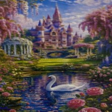 Tr 5d Yapışan Boncuk Mozaik Tablo 40 * 50 cm S30