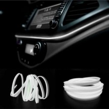 Tr Araç Araba Içi Torpido Ledi Renkli Ip Neon Ip LED 2 Metre Beyaz