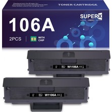 Tr Hp Lazer Mfp 135A 135W 135R 137FNW Hp Lazer 107A 107R Için Hp 106A W1106A Uyumlu 106A W1106A Ton