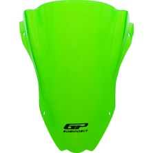 GP Kompozit Kawasaki ZX-10R 2016-2017 Uyumlu Ön Cam Yeşil - 34 cm