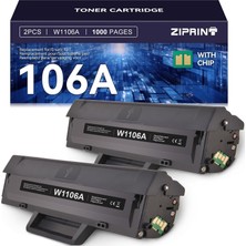 Tr Hp Lazer 135WG Toner Için Hp 106A W1106A Için Zıprınt 106A Toner Uyumlu, Hp Lazer Mfp 137FWG To
