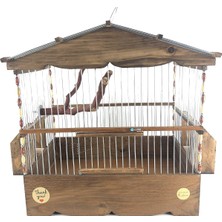 Tr Naturbirds Dik Çatı Ahşap Kafes