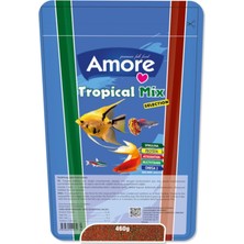 Tr Tropical Mix Selection 460G Lepistes Moli Melek Tetra Balık Yemi Doypack Poşet