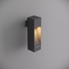 Tr Luzerra Modern Dış Mekan Duvar Apliği - 7W Enerji Tasarruflu LED Bahçe Lambası - IP65 Su Ge�